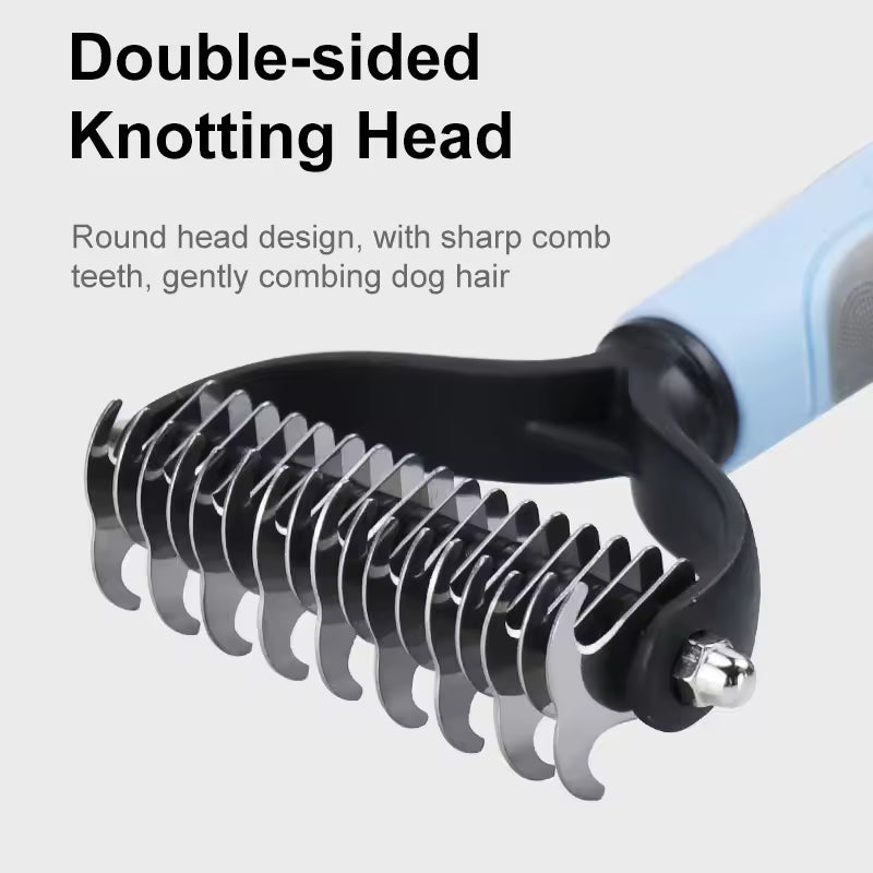 SheddiPro™ – Professional Pet Deshedding Brush
