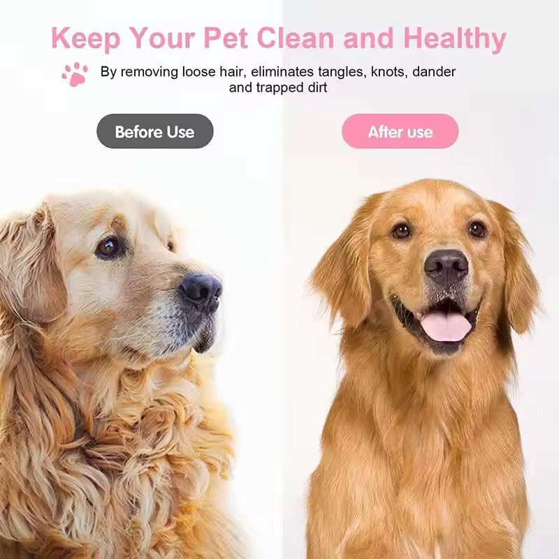 SheddiPro™ – Professional Pet Deshedding Brush