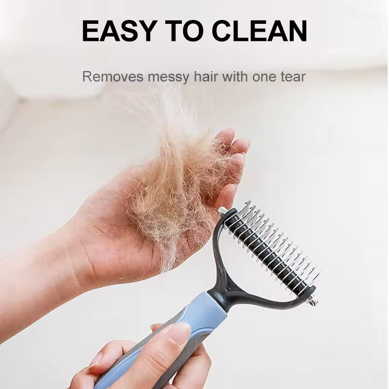 SheddiPro™ – Professional Pet Deshedding Brush