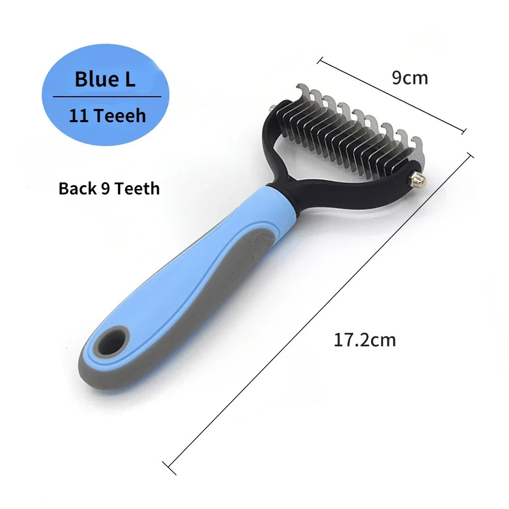 SheddiPro™ – Professional Pet Deshedding Brush