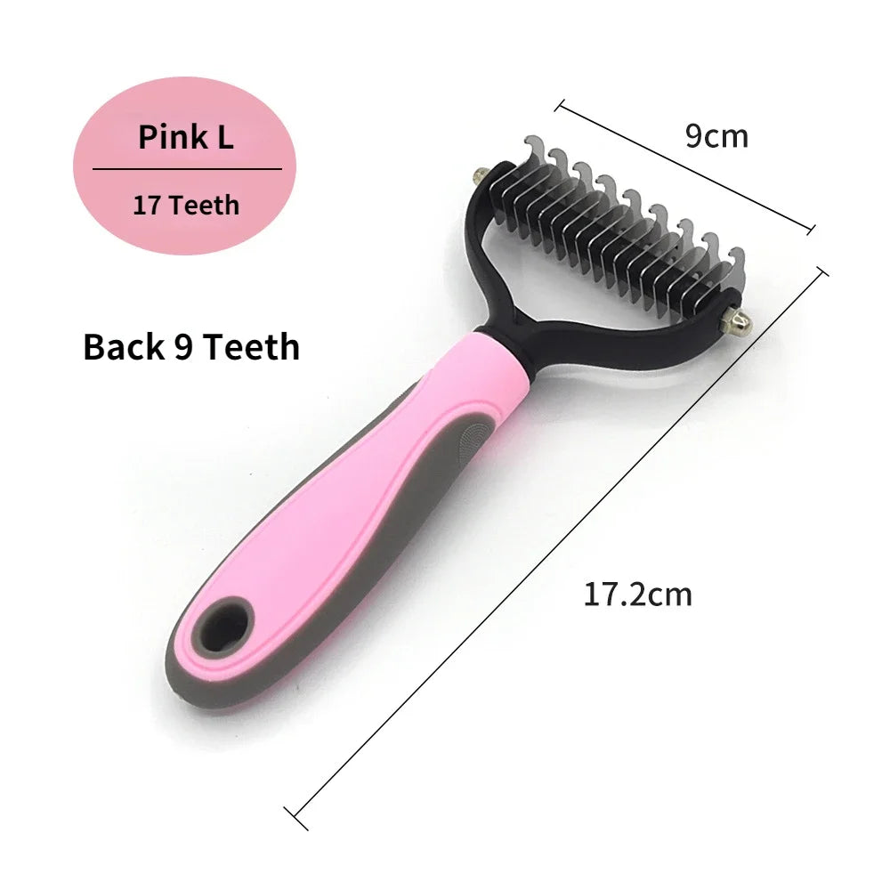 SheddiPro™ – Professional Pet Deshedding Brush