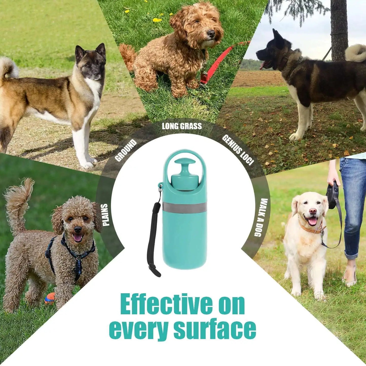 PoochScoop™ - Portable Dog Pooper Scooper Outdoor Pet Waste Grabber