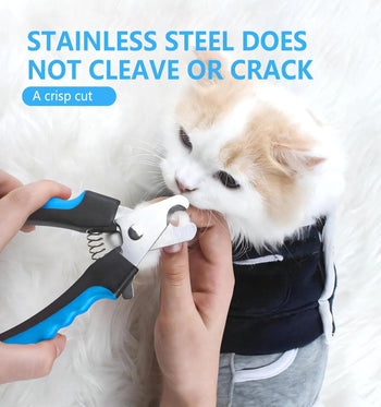 NailGuard Pro™ Stainless Steel Professional Pet Nail Clipper