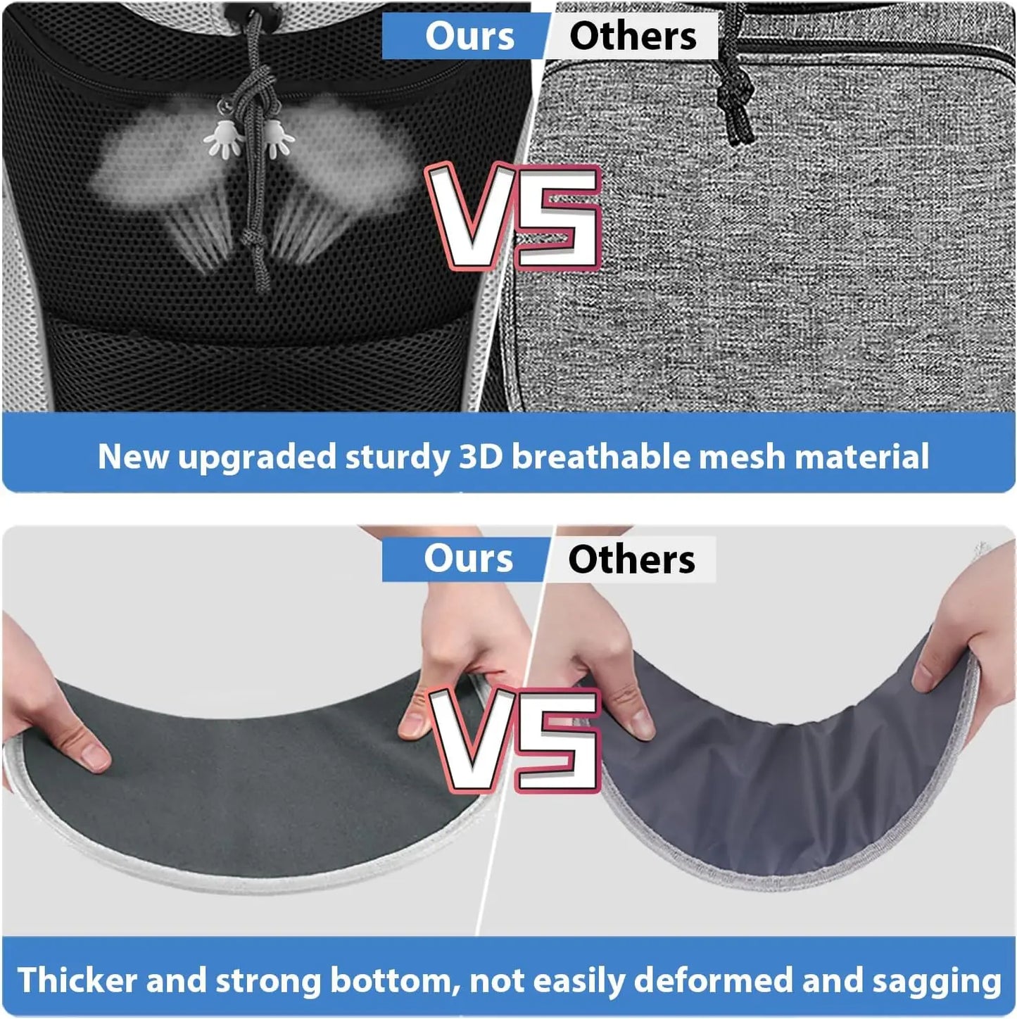 SnoutScout™ - Outdoor Pet Carrier Backpack