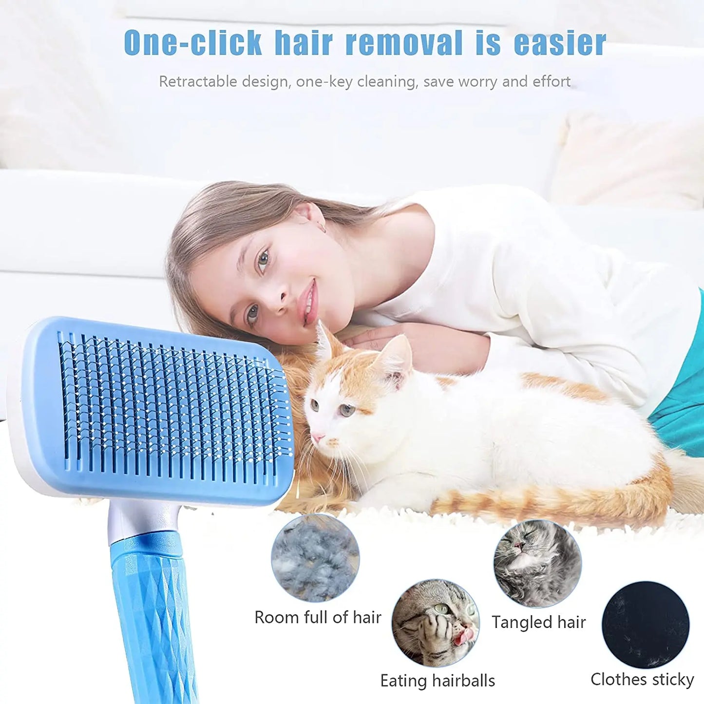 SheddyBuddy™ Dog Hair Remover Brush
