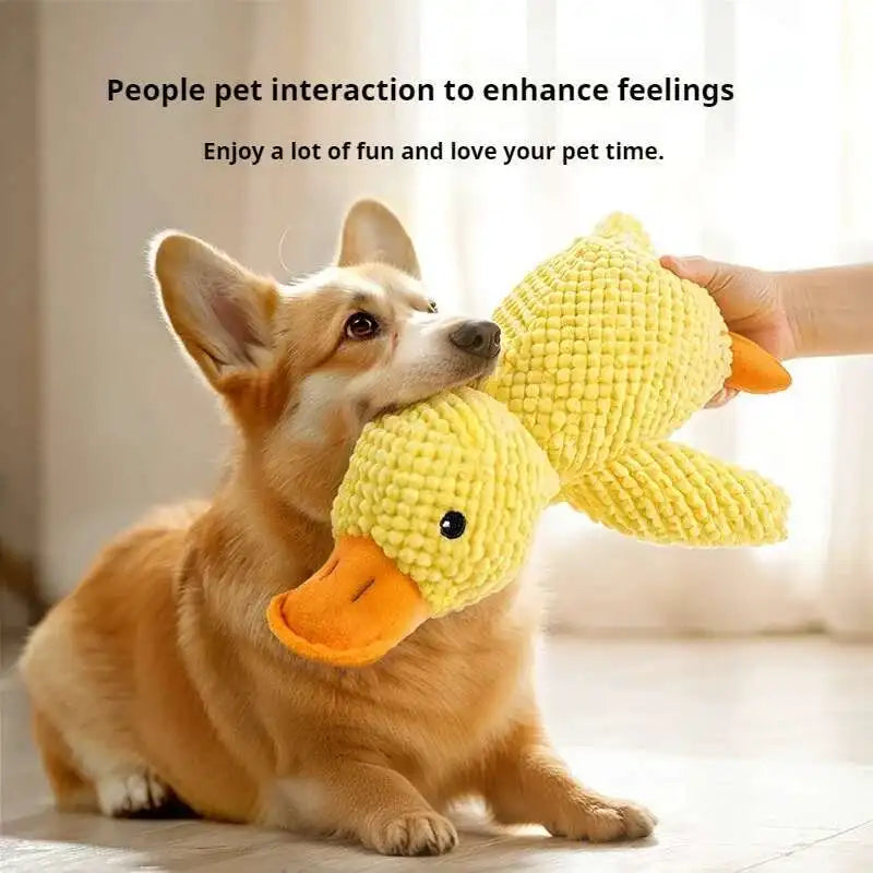 ChompQuack™ - Interactive Dog Toy Stomping Duck Bite
