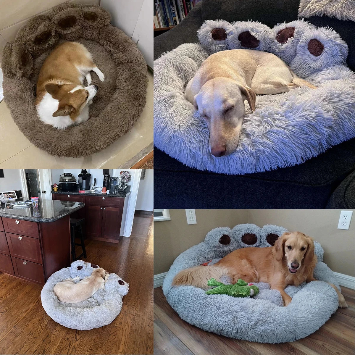 BigSnug™ - Fluffy Dog Bed Cushion