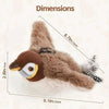 Flappy Chirp™ Flying Bird Cat Toy Interactive