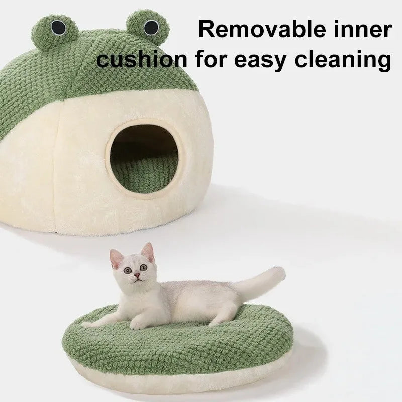 CuddleCove™ - Pets Warm Bed Fluffy Habitats