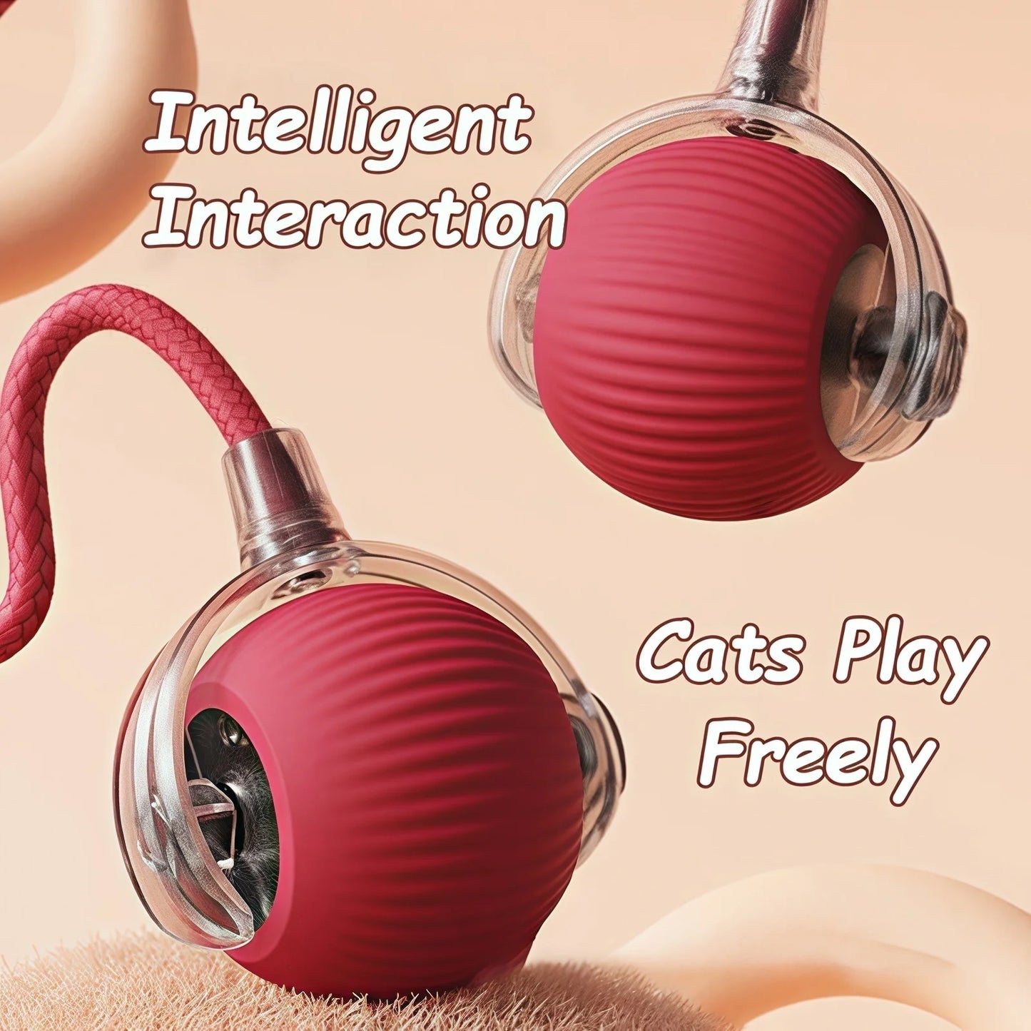 WiggiBall™ - Interactive Pet Toy Ball