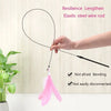 FeatherFrenzy™ - Cat Feather Teaser Toy