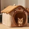 CozyCave™ - Foldable Pet House Cave Beds