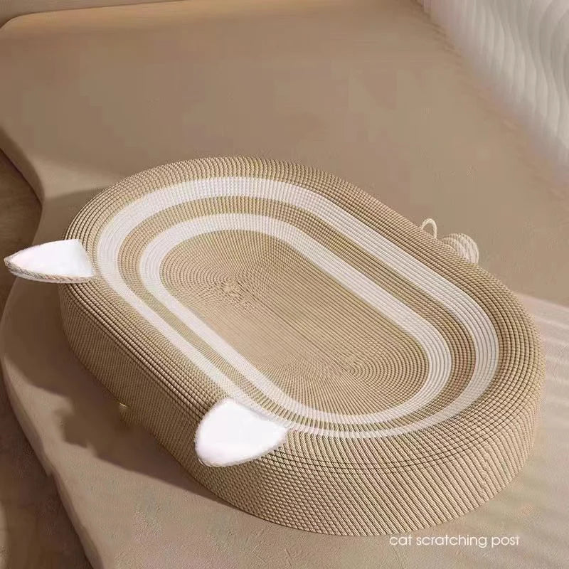 PawLuxe™ High quality Oval Cat Scratcher Nest