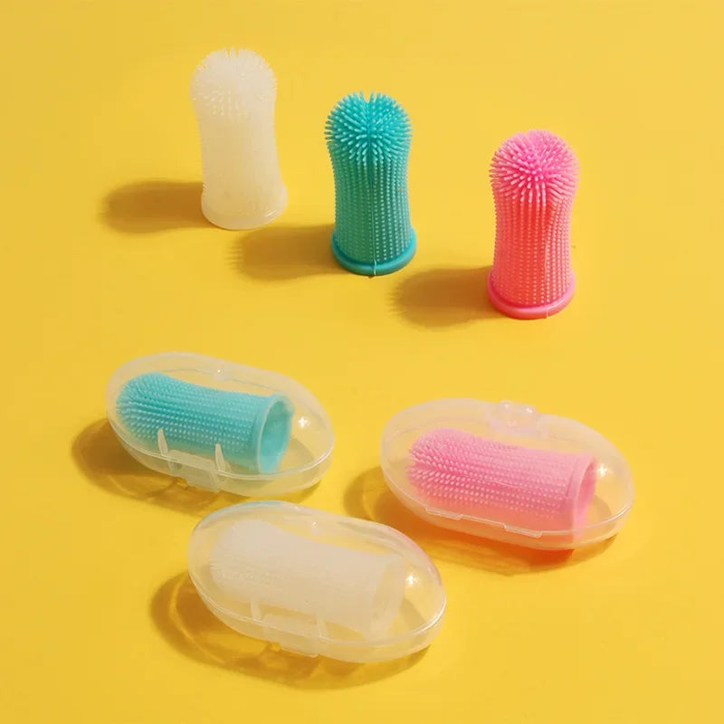 Pet ToothTails™ Non-Toxic Pet Finger Toothbrush
