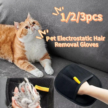 FurSwipe™ - Electrostatic Pet Hair Removal Gloves