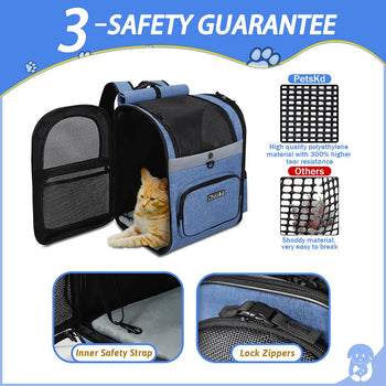 PupPorter™ - Pet Carrier Bag Double Shoulder Backpack