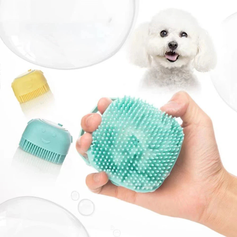 FurrySpa™ Silicone Pet Grooming & Bath Brush
