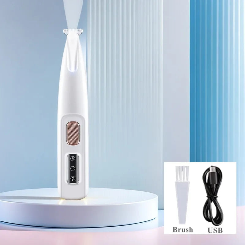 GlowTrim™ – Precision Pet Trimmer with LED Light