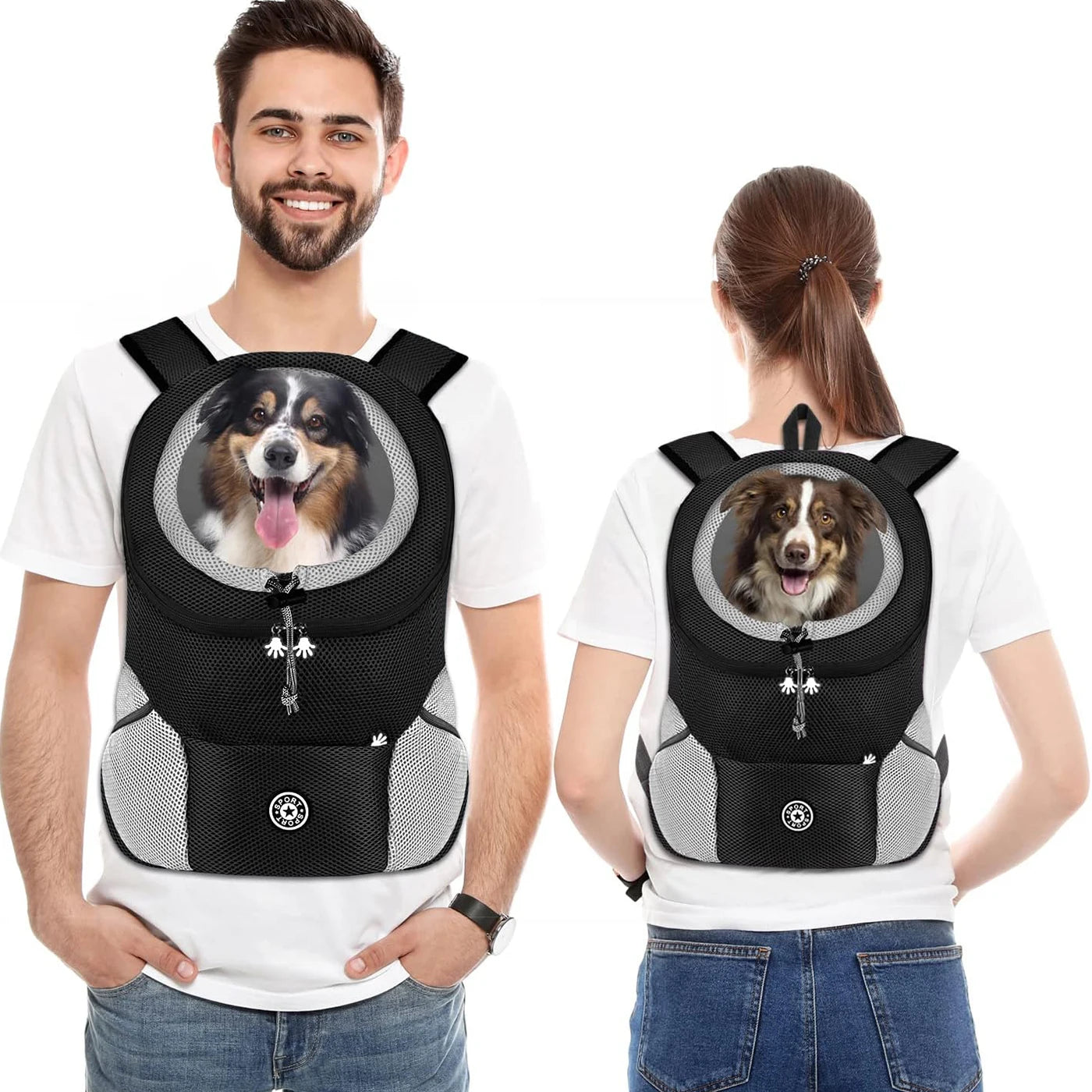 SnoutScout™ - Outdoor Pet Carrier Backpack