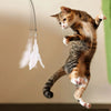 FeatherFrenzy™ - Cat Feather Teaser Toy