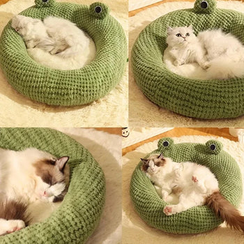 CuddleCove™ - Pets Warm Bed Fluffy Habitats