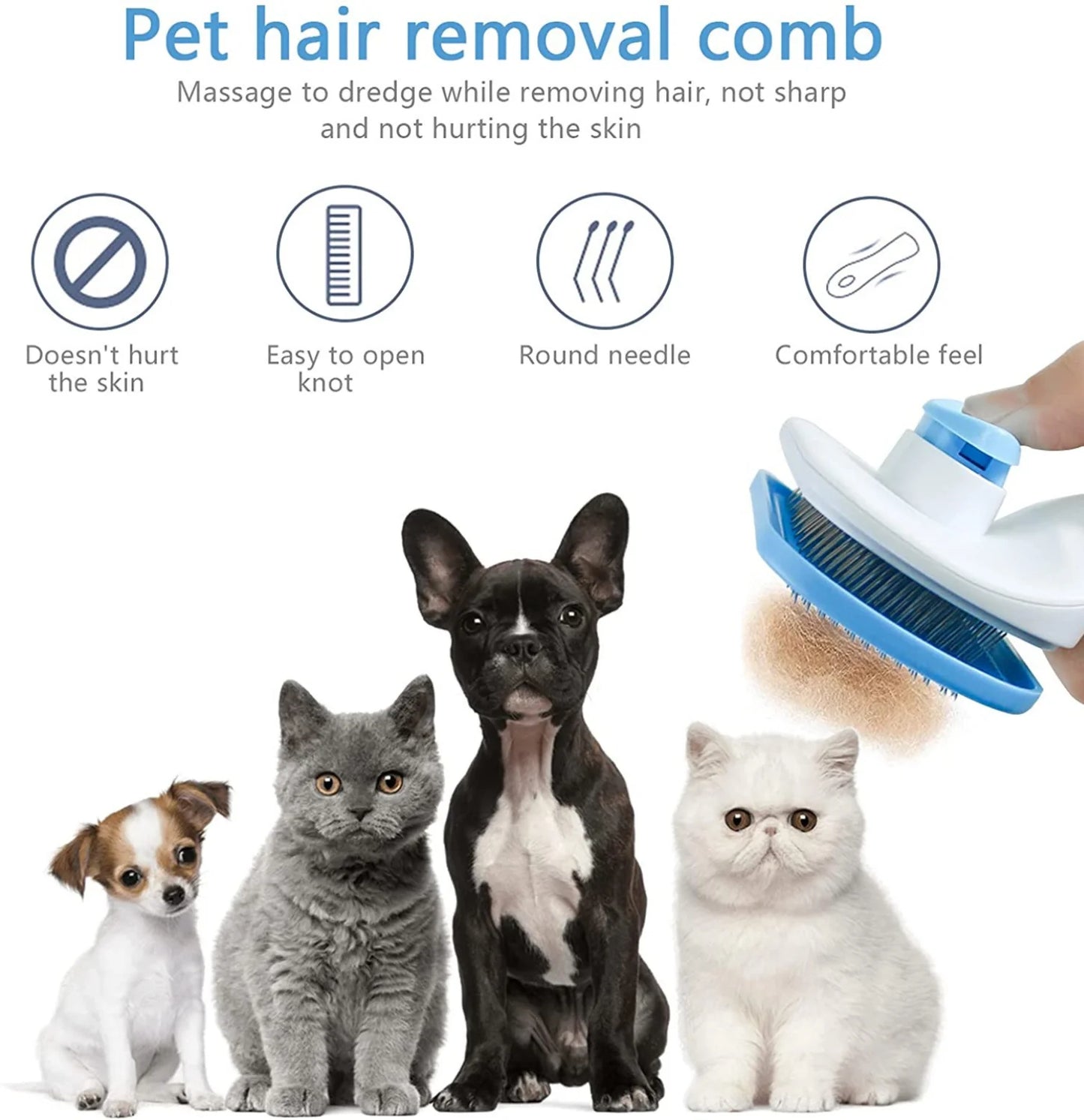SheddyBuddy™ Dog Hair Remover Brush