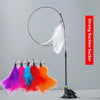 FeatherFrenzy™ - Cat Feather Teaser Toy