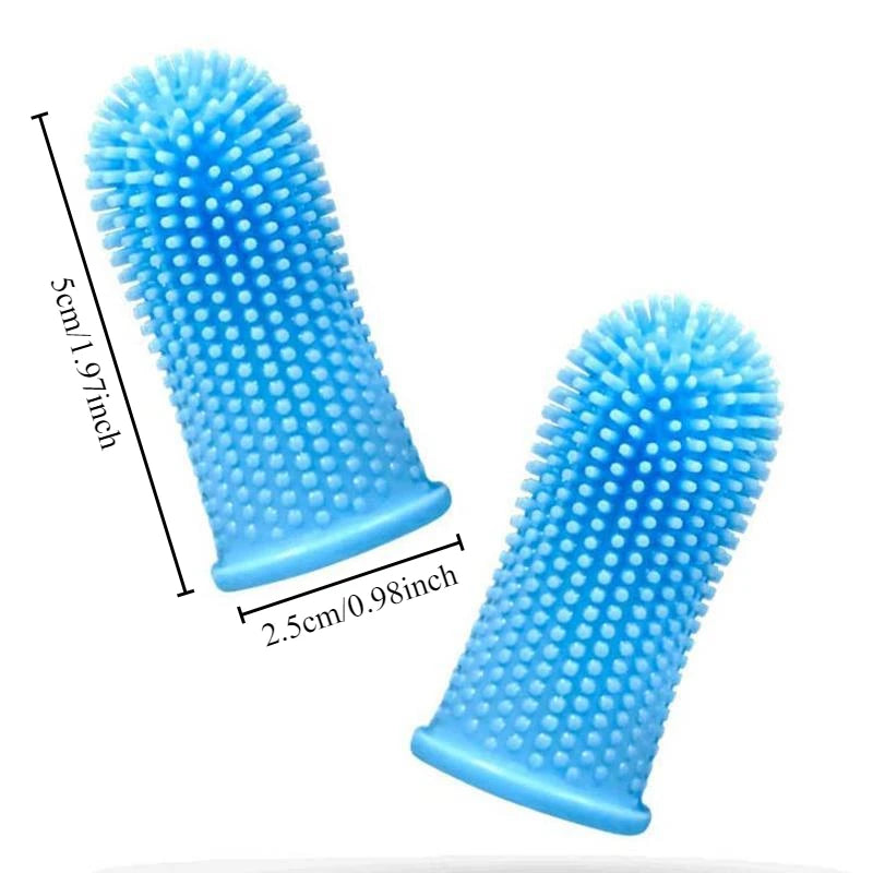 Pet ToothTails™ Non-Toxic Pet Finger Toothbrush