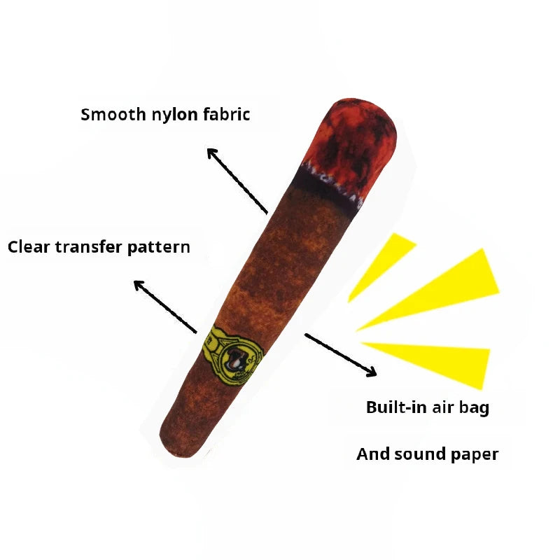 ChewBuddy™ Simulation Squeaky Dog Cigar