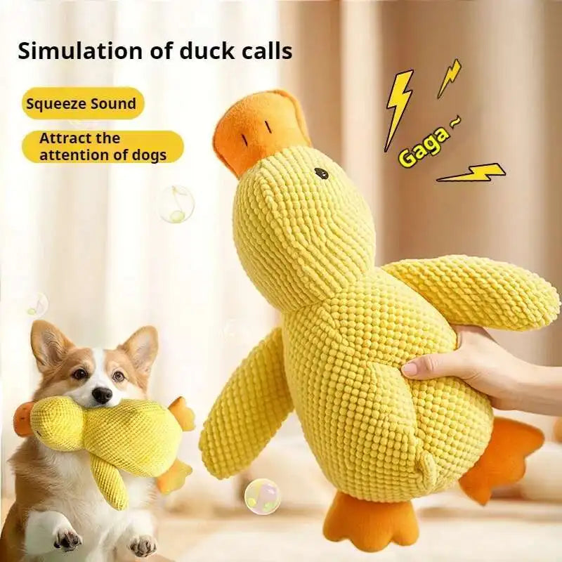 ChompQuack™ - Interactive Dog Toy Stomping Duck Bite