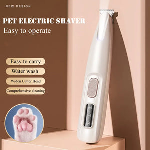 GlowTrim™ – Precision Pet Trimmer with LED Light