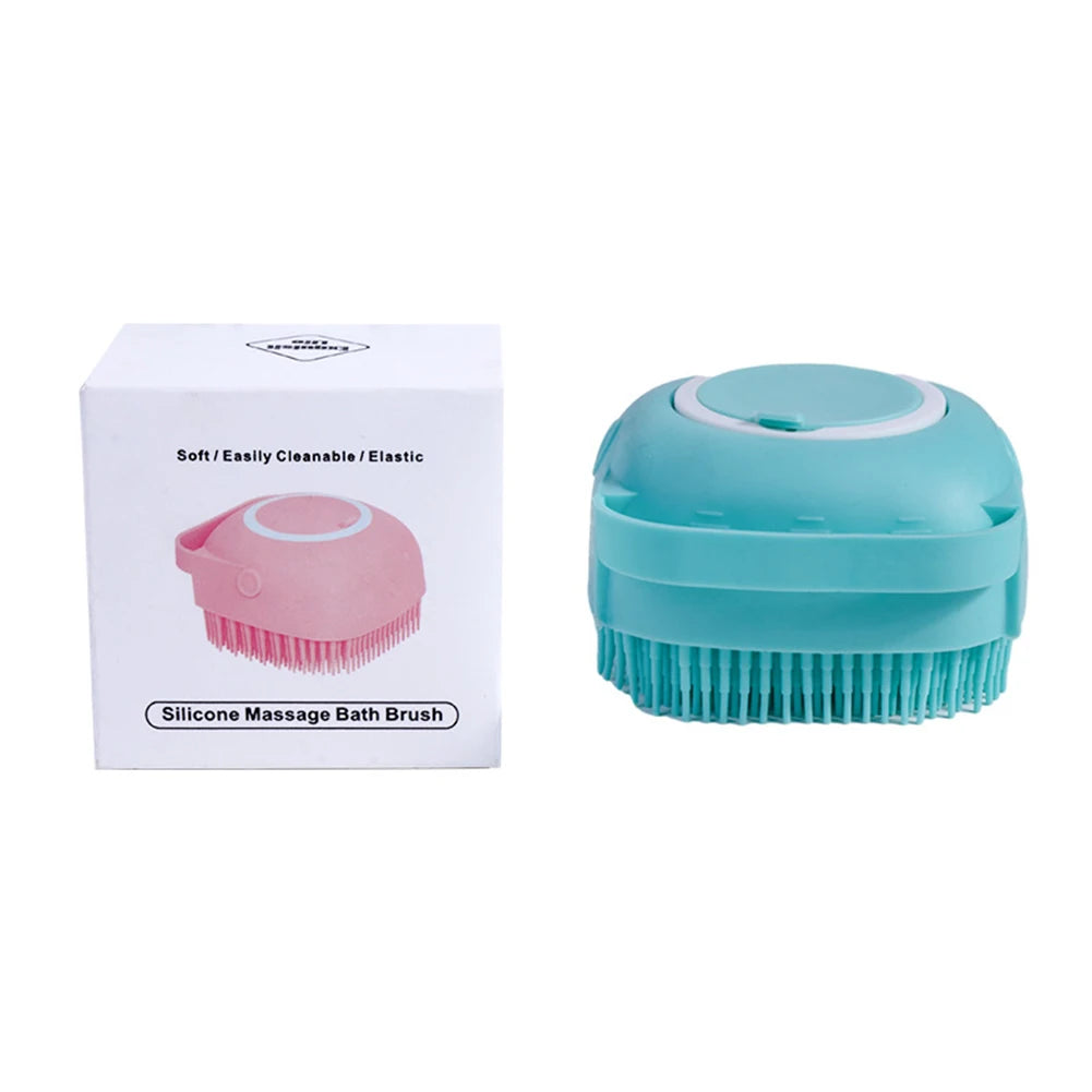 FurrySpa™ Silicone Pet Grooming & Bath Brush